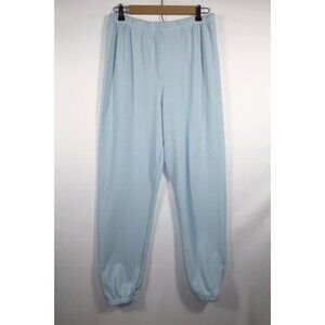 Perfectwhitetee Johnny Sweatpants Carolina Blue French Terry Soft USA Size Large